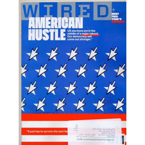 Wired Magazine October 2018 American Hustle Cover US Elections Tech Features - Picture 1 of 3